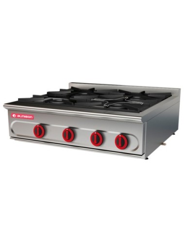 Cocina modular 900 sobremesa 4 fuegos