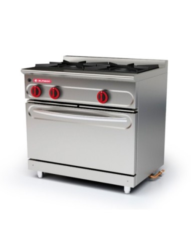 Cocina modular 550 de 2 fuegos + Horno