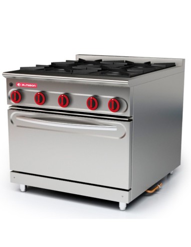 Cocina modular 750 de 4 fuegos + Horno