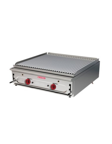 Barbacoa modular 900 sobremesa 2 fuegos gas