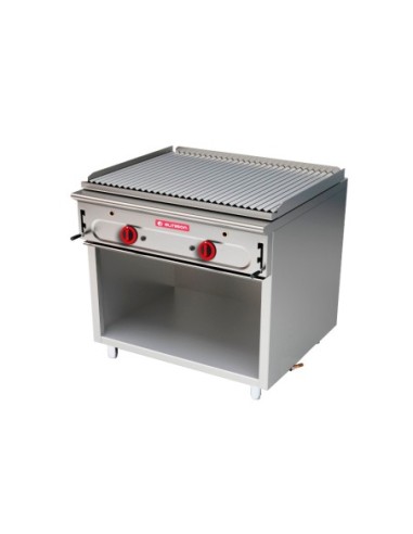 Barbacoa modular 900 con soporte 2 fuegos gas