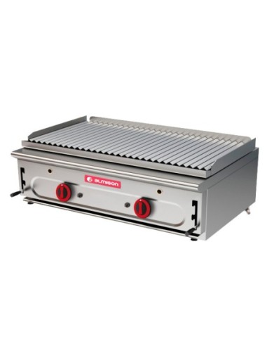 Barbacoa modular 550 sobremesa 2 fuegos gas 13 kW