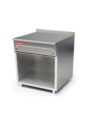 Elemento neutro modular 550 con soporte 800 x 550 mm