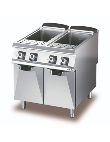 COCEDOR DE PASTA A GAS 2 CUBAS 40 LT MANUAL