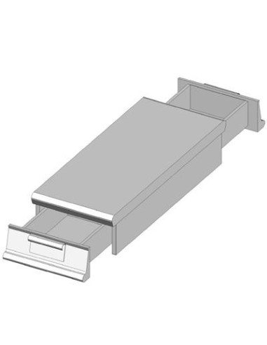 ELEMENTO SUPERIOR NEUTRO CON 2 CAJONES